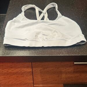 lululemon athletica Light Gray Sports Bra